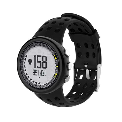 Suunto M1/M2/M4/M5 Replacement Silicone Strap- Black