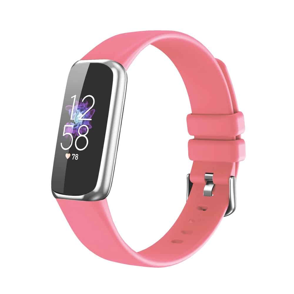 Fitbit Luxe Replacement Silicone Strap - Pink (S-M)