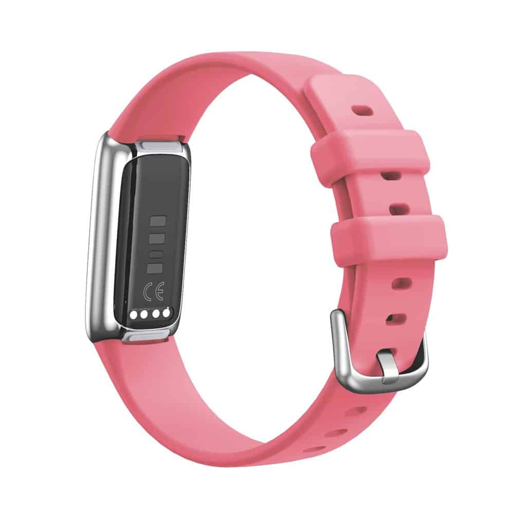 Fitbit Luxe Replacement Silicone Strap - Pink (S-M)