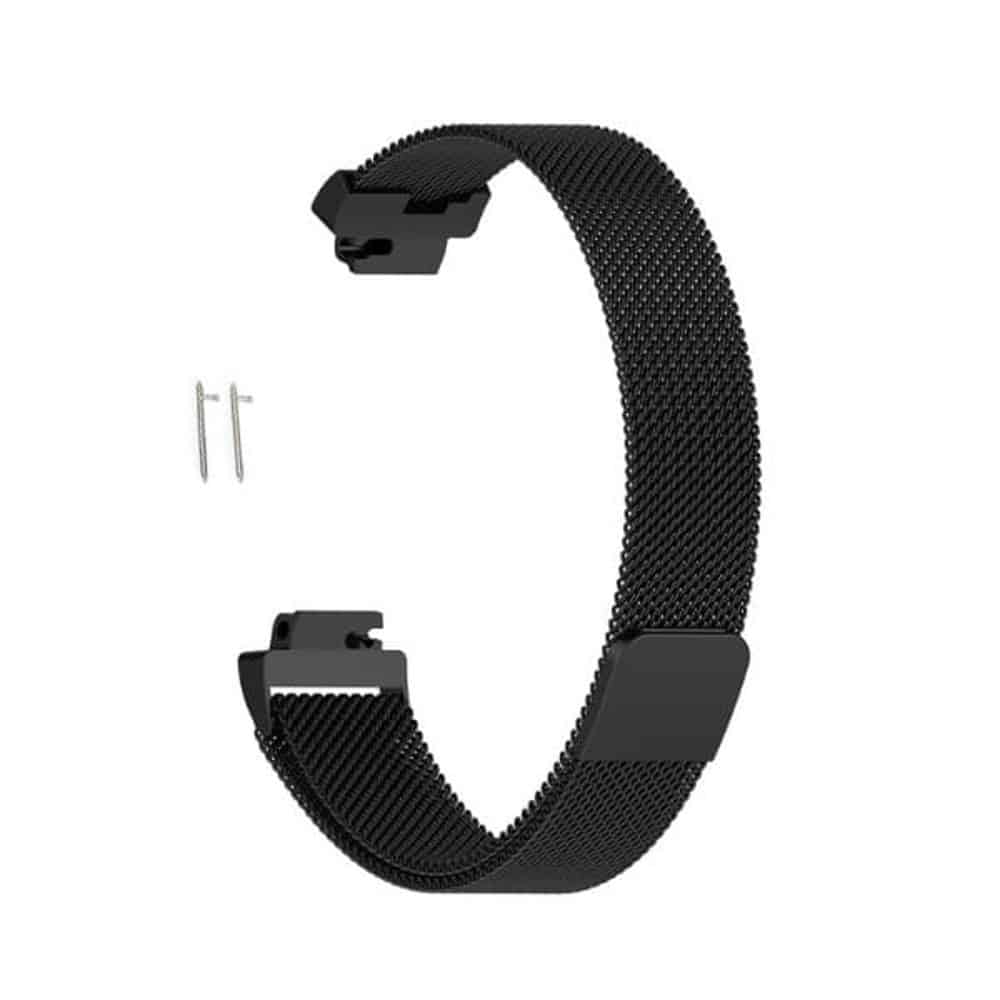 Stainless Steel Milanese Strap for Fitbit Inspire/Inspire HR/Fitbit Ace 2 (M/L) - Silver