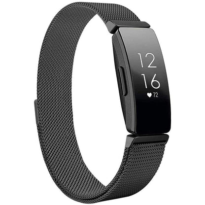 Stainless Steel Milanese Strap for Fitbit Inspire/Inspire HR/Fitbit Ace 2 (M/L) - Silver