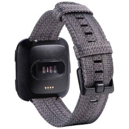 Fitbit Versa/2/Lite/SE Canvas Nylon Replacement Strap - Purple
