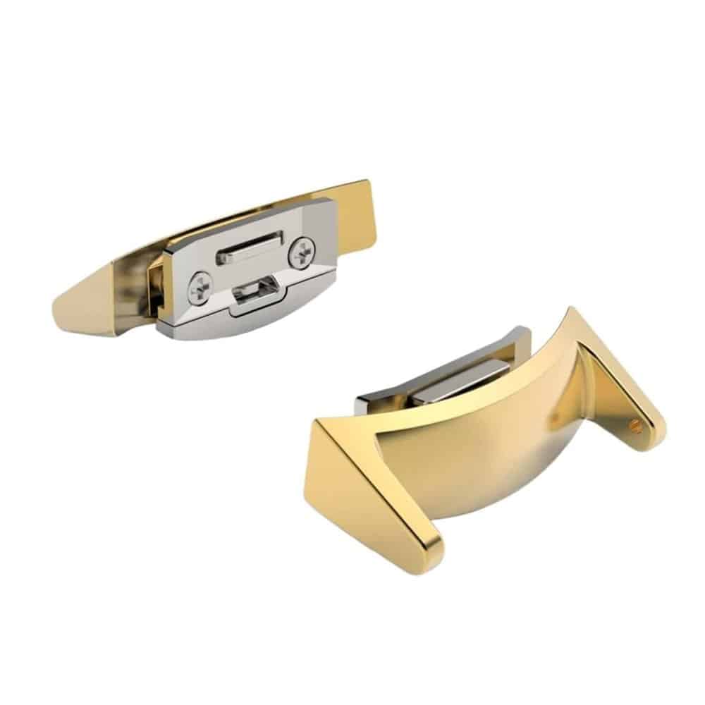 20mm Samsung Gear S2 steel adapter connectors - Silver