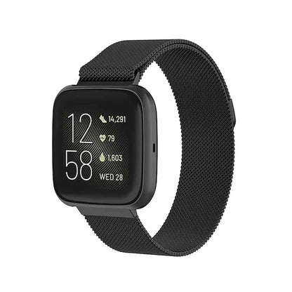 Stainless Steel Milanese Loop Strap for Fitbit Versa/Versa 2 (S/M) - Silver