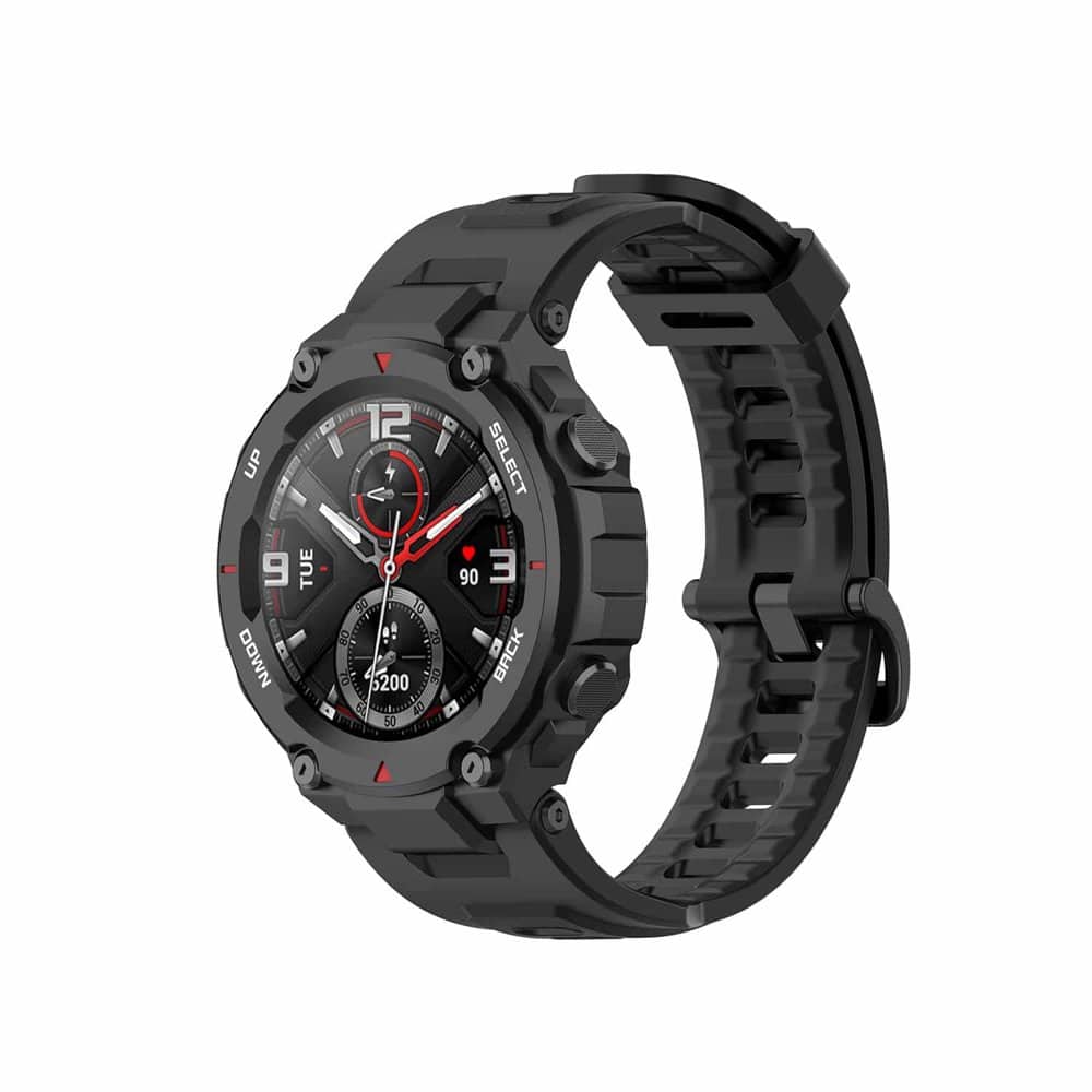 Amazfit T-Rex replacement silicone strap - Black