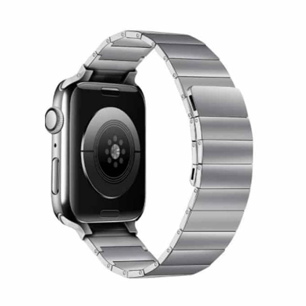 Stainless Steel Magnetic watch band for Apple watch 38/40/41mm - Silver