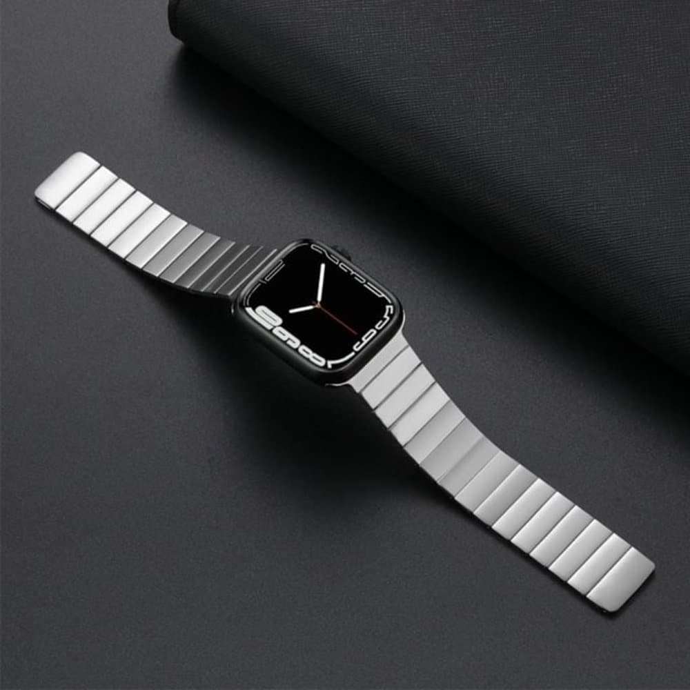 Stainless Steel Magnetic watch band for Apple watch 38/40/41mm - Silver