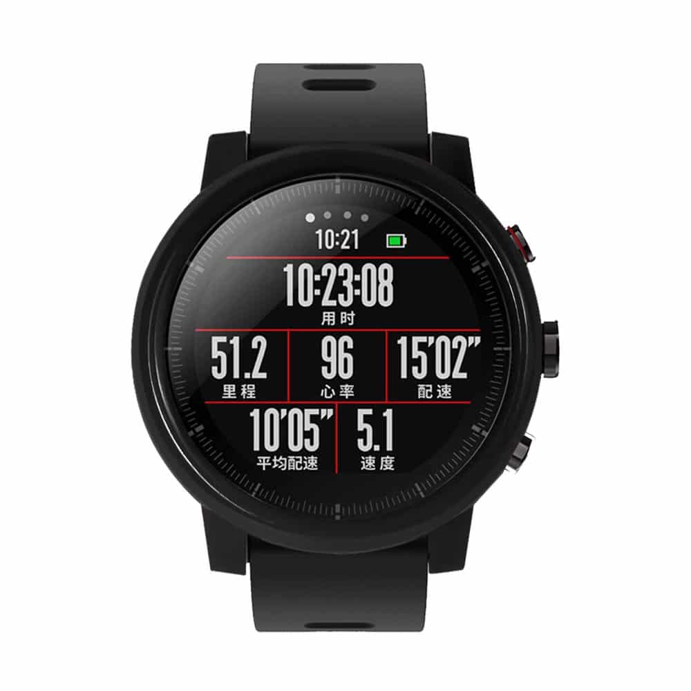 Xiaomi Amazfit 2/2S Stratos Watch TPU protective case - Black