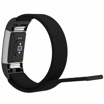 Nylon Strap for Fitbit Charge 2 - Seashell Grey