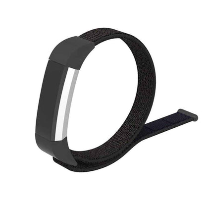 Nylon Strap for Fitbit Alta Sand Black