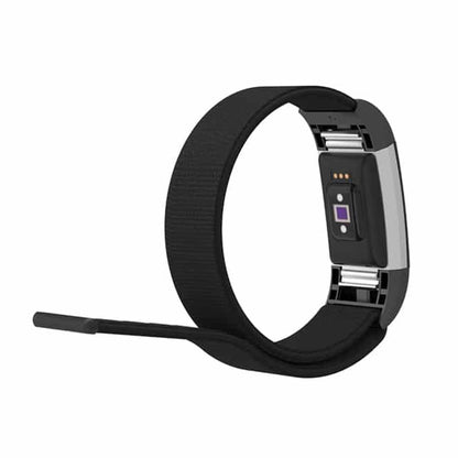 Nylon Strap for Fitbit Alta Sand Black