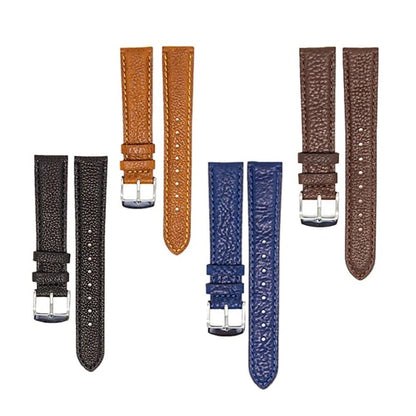 18mm Garmin Vivoactive 3S/4S genuine leather strap - Light brown
