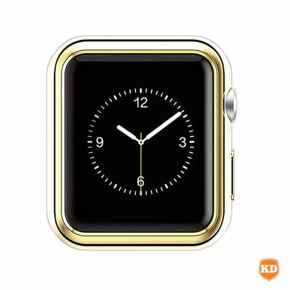 41mm Frame Case for Apple Watch 7- Black + Gold + Silver Combo