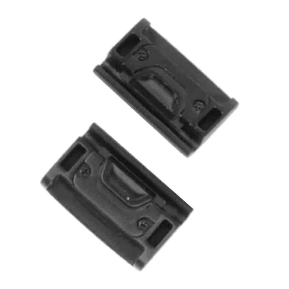 26mm Garmin Fenix 5X/6X strap steel adapter connectors - Silver