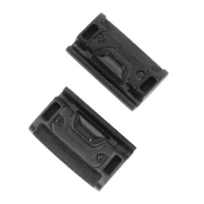 26mm Garmin Fenix 5X/6X strap steel adapter connectors - Silver