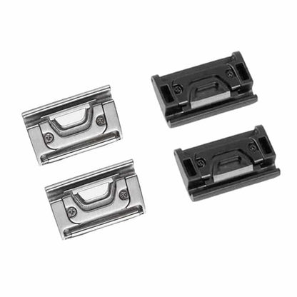 26mm Garmin Fenix 5X/6X strap steel adapter connectors - Black
