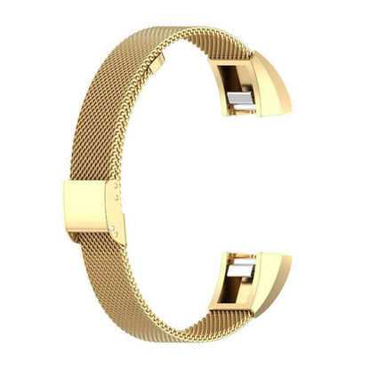 Stainless Steel Adapter Connector for Fitbit Alta (7mm strap) - Rose Gold