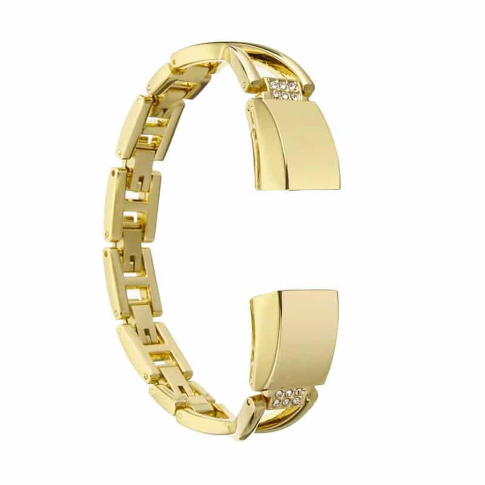 Stainless Steel Adapter Connector for Fitbit Alta (7mm strap) - Rose Gold