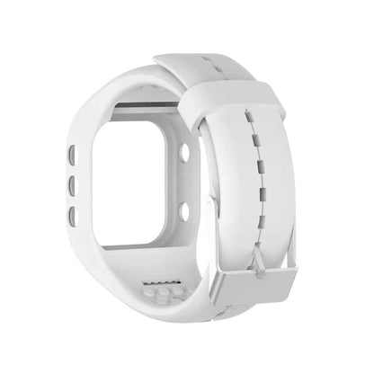 Polar A300 silicone straps Combo -Teal, Red, White