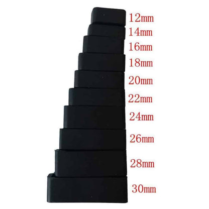 Watch 20MM Silicone Strap Band Saver 4pc - White