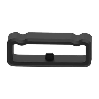 Watch 22MM Silicone Strap Band Saver 4pc - Black