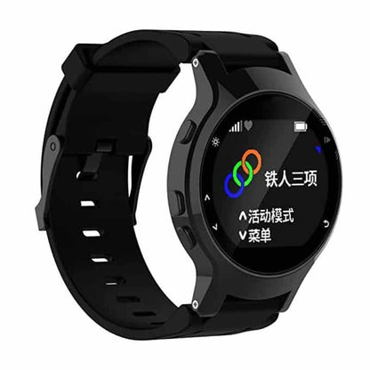 23mm Silicone Strap for Garmin Forerunner 225- Black