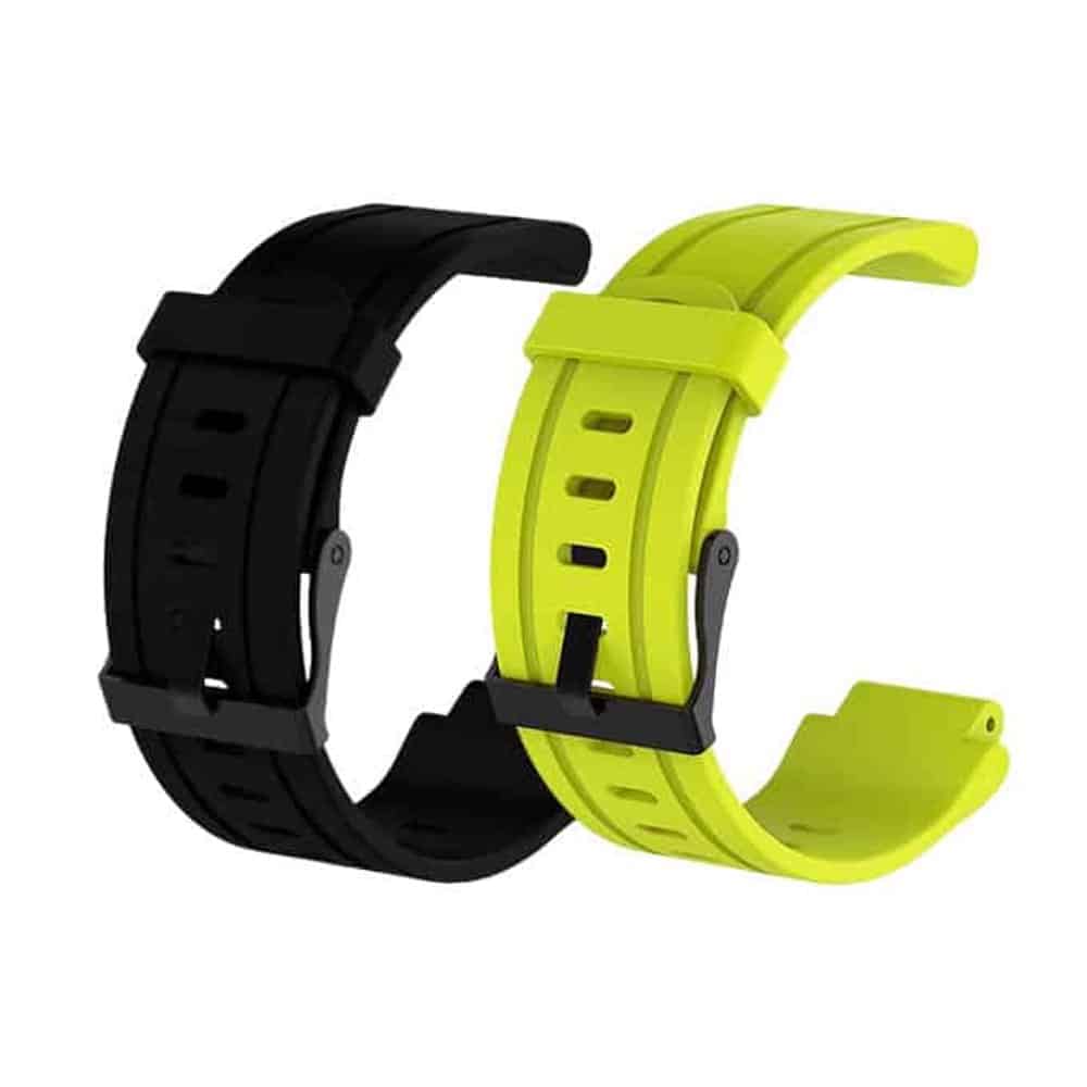 23mm Silicone Strap for Garmin Forerunner 225- Black
