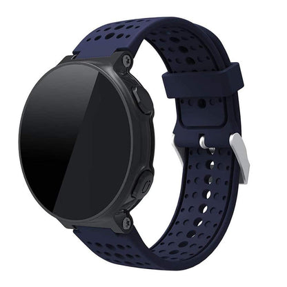 23mm Silicone Strap for Garmin Forerunner 220/230/235/620/630  - Navy