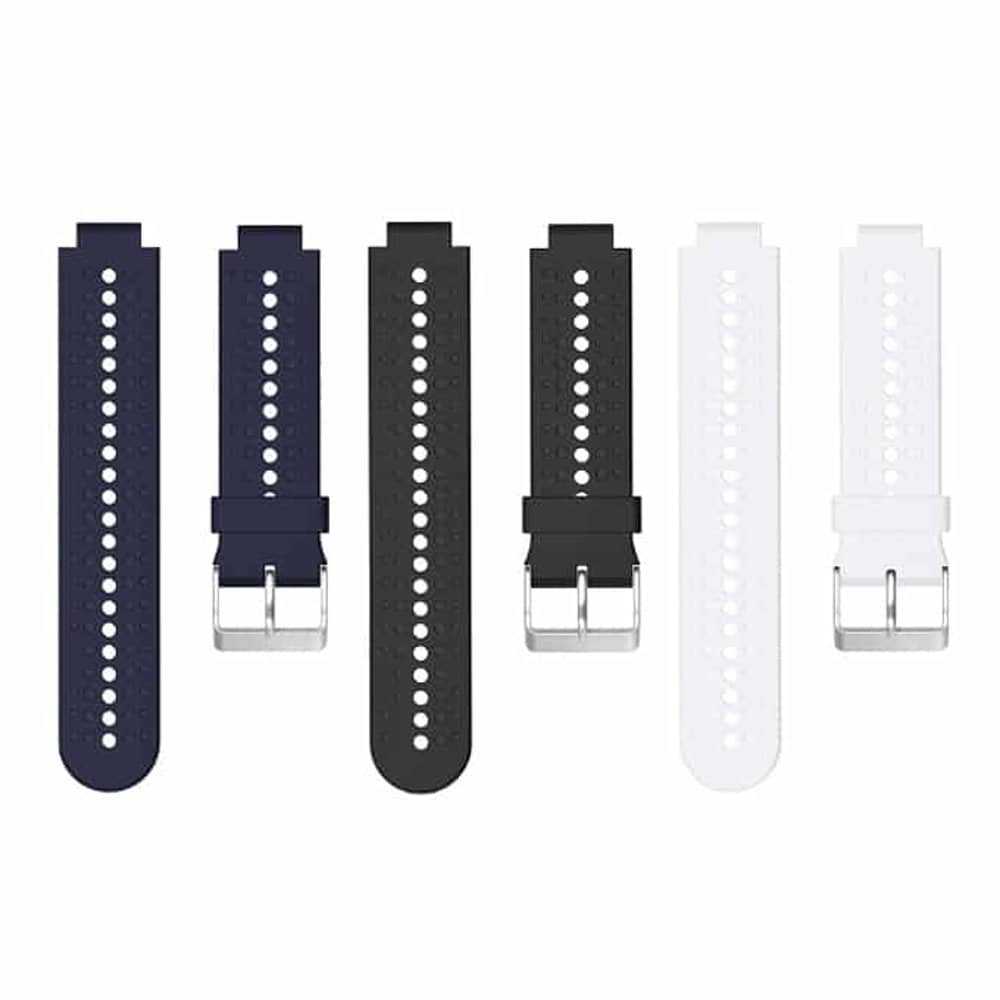 23mm Silicone Strap for Garmin Forerunner 220/230/235/620/630  - Navy