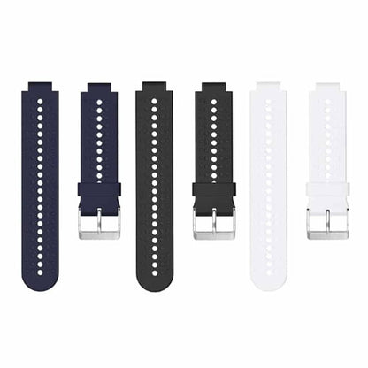 23mm Silicone Strap for Garmin Forerunner 220/230/235/620/630  - Navy