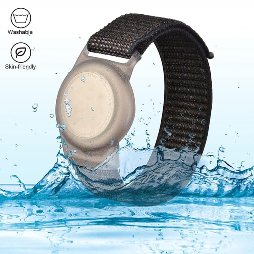 Nylon Watch Strap Band for Apple AirTag- S/M