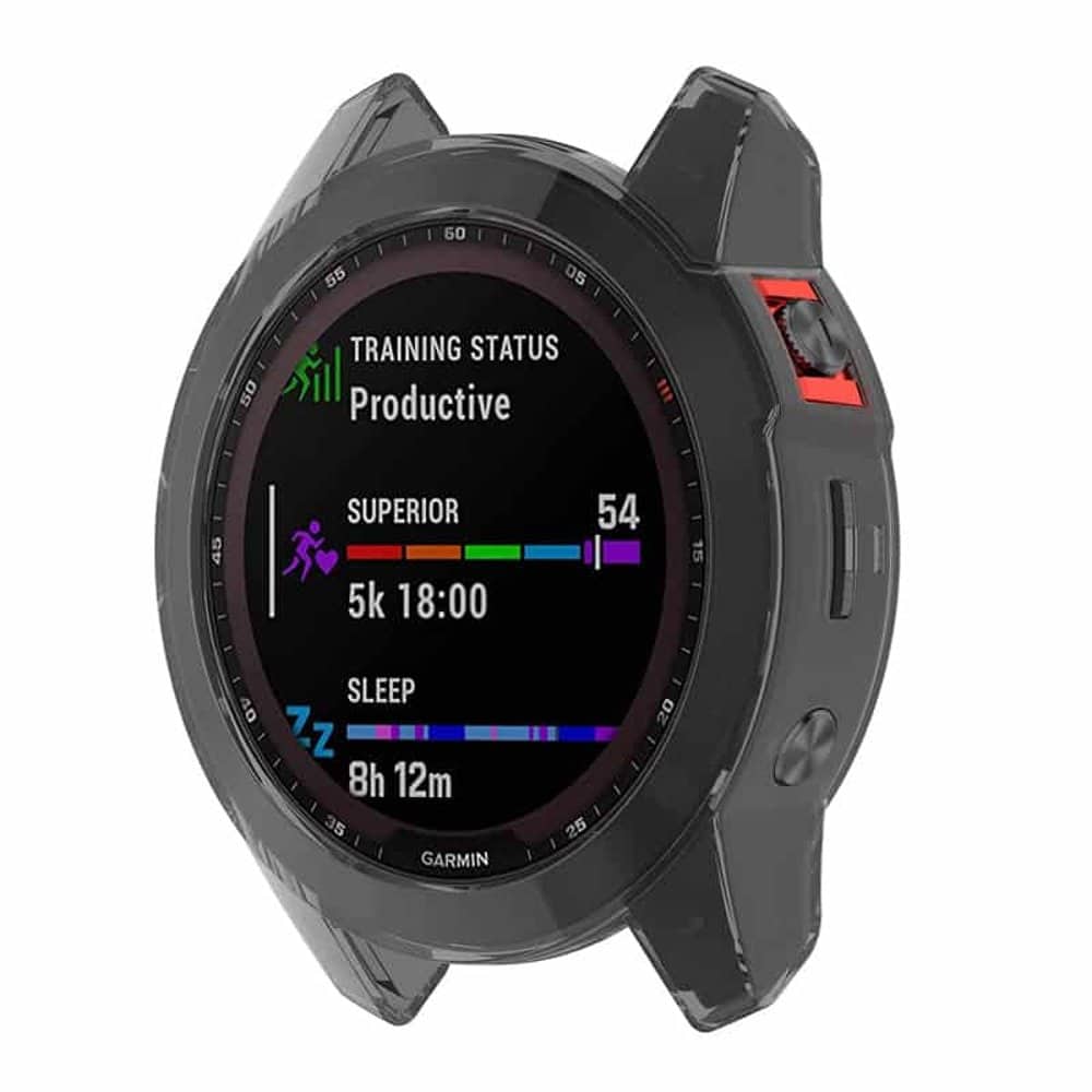 TPU protective Cover for Garmin Fenix 7X - Black