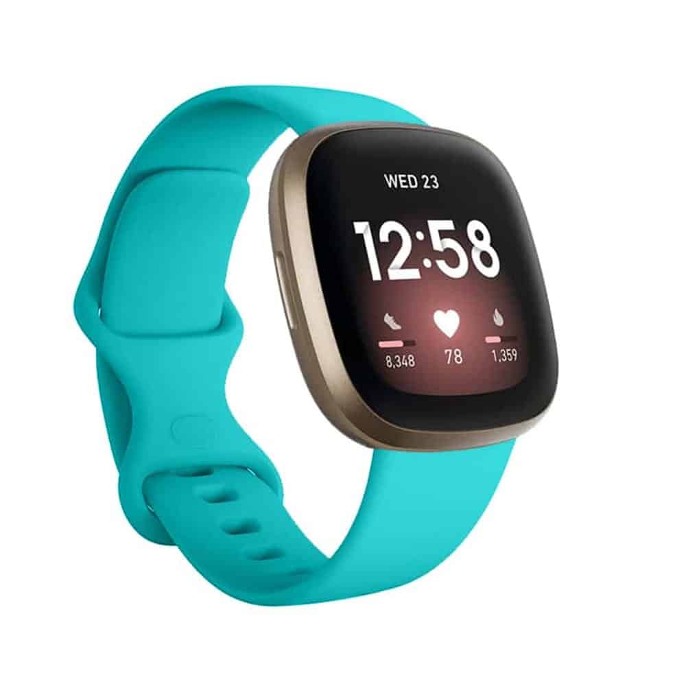 Fitbit Versa 3 Silicone Strap - Frost Blue (M/L)