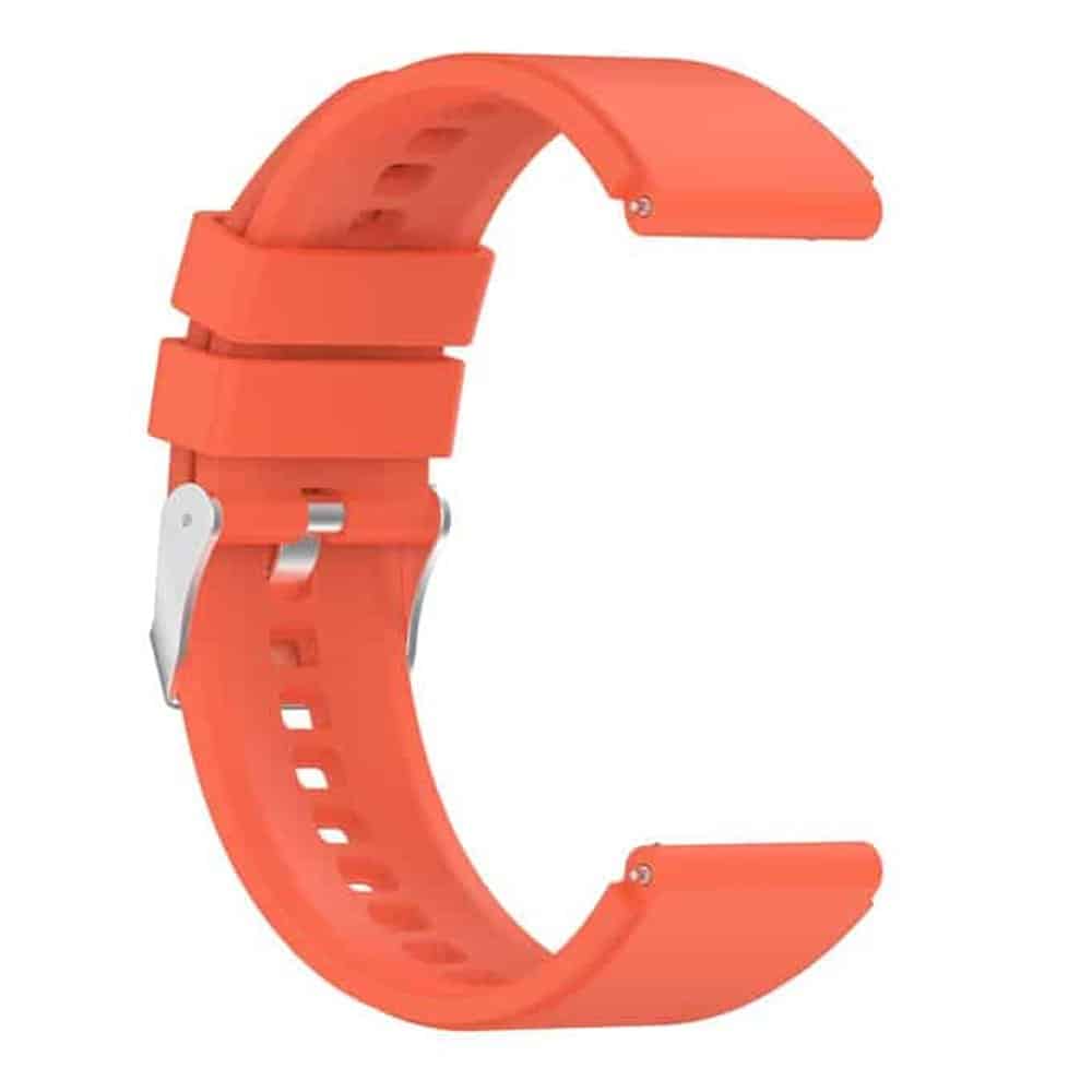 18MM Universal Silicone strap - White