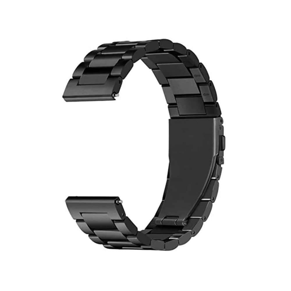 24mm watch 3 links stainless-steel strap - Rose gold