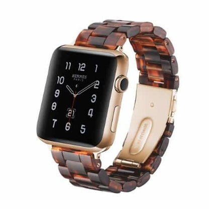 38/40/41mm Apple Watch resin strap - Tortoise (S-M)
