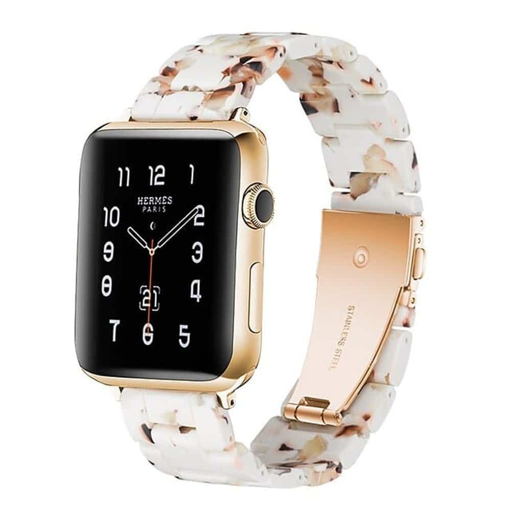 38/40/41mm Apple Watch resin strap - Tortoise (S-M)