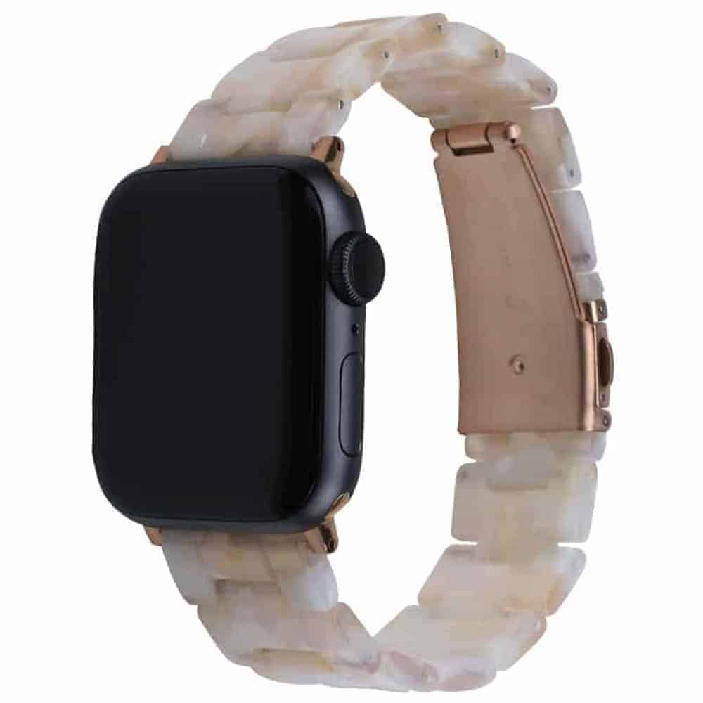 Resin Strap for 42/44/45/49mm Apple Watch (S/M) - Pink