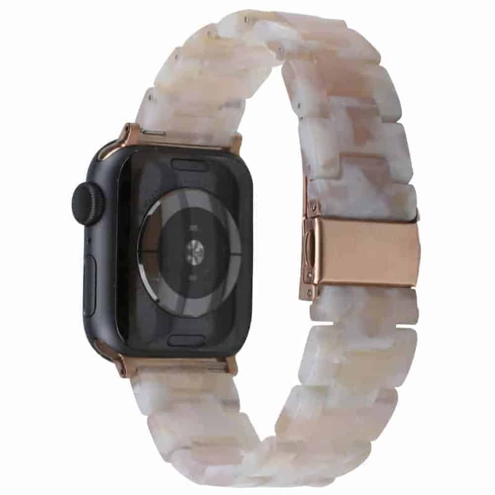 Resin Strap for 42/44/45/49mm Apple Watch (S/M) - Pink