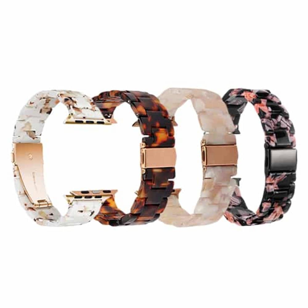 Resin Strap for 42/44/45/49mm Apple Watch (S/M) - Pink