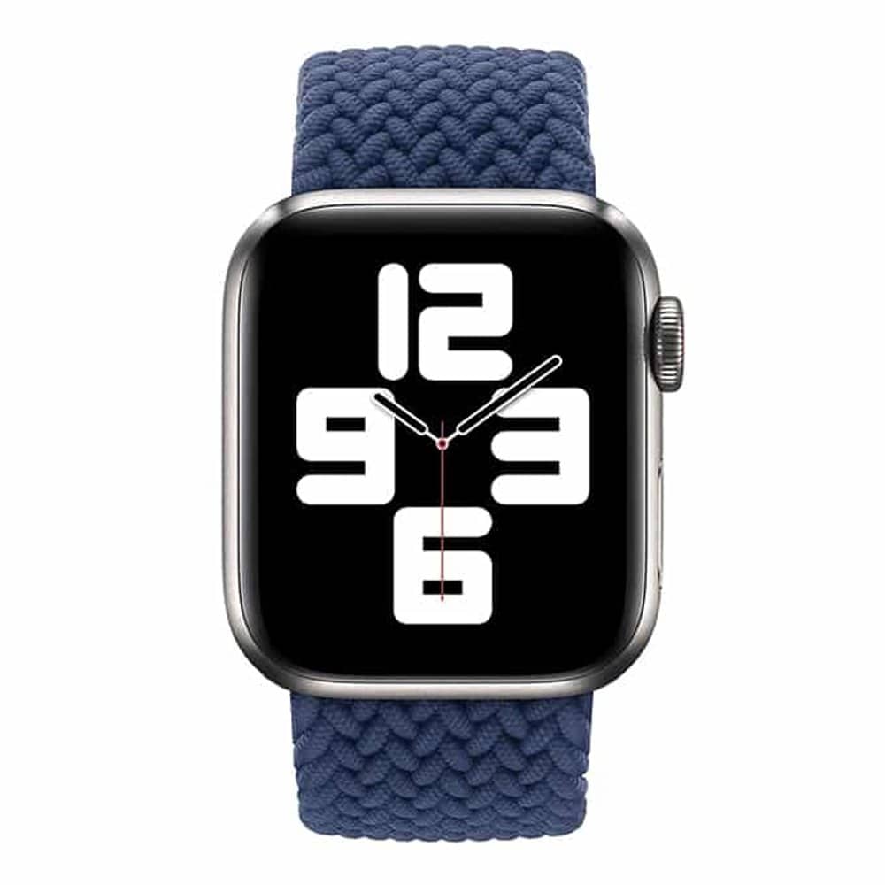 38/40/41mm Apple Watch elastic nylon strap - Navy (132mm)