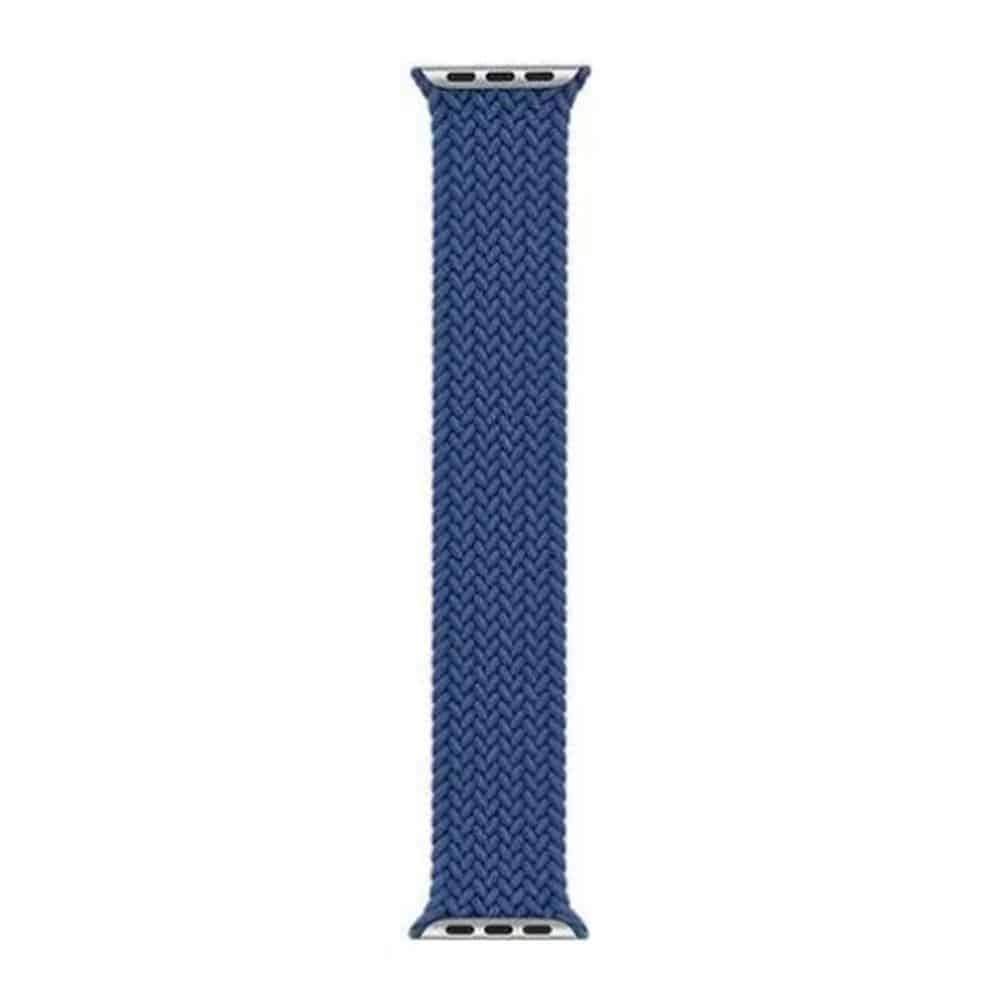 Elastic Nylon Strap for 42/44/45/49mm Apple Watch (160mm)- Blue