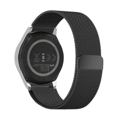 16mm Universal Milanese Band (M/L) - Black