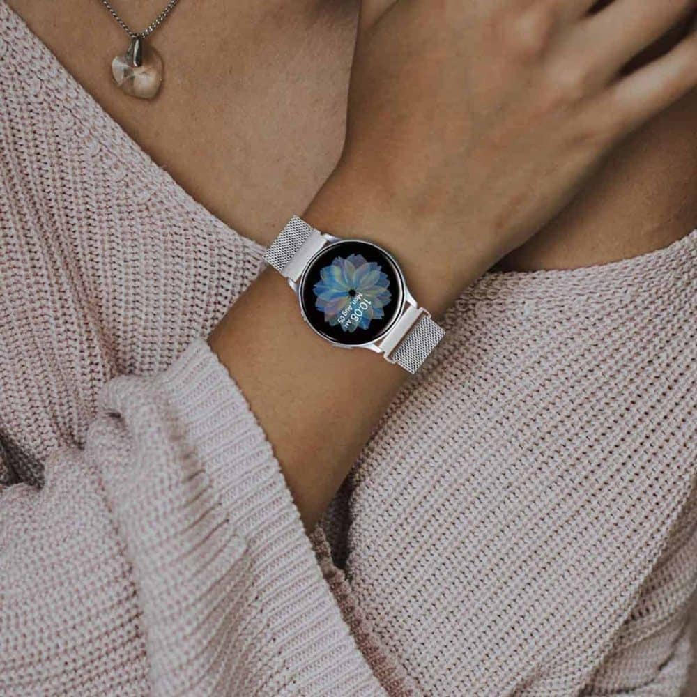 18mm Universal Milanese Strap- Gold- M/L