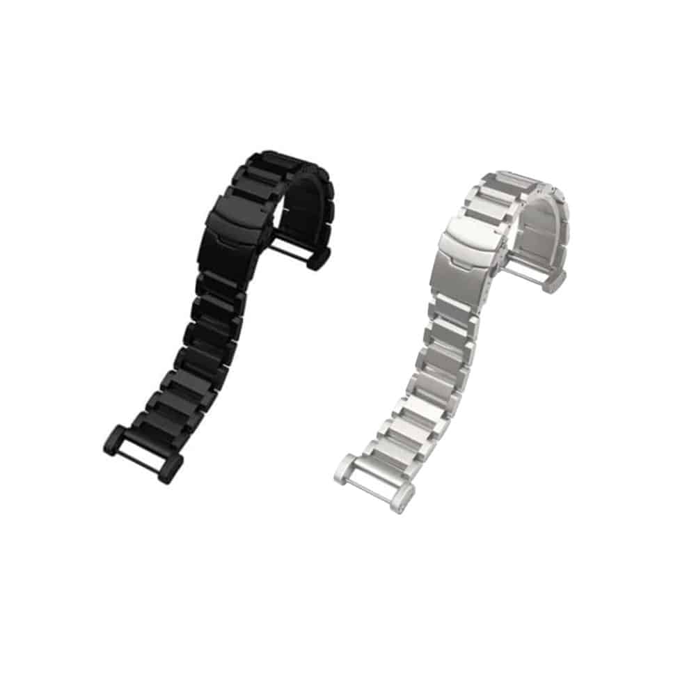 Stainless Steel Strap w/ Link Tool for Suunto Core- Silver