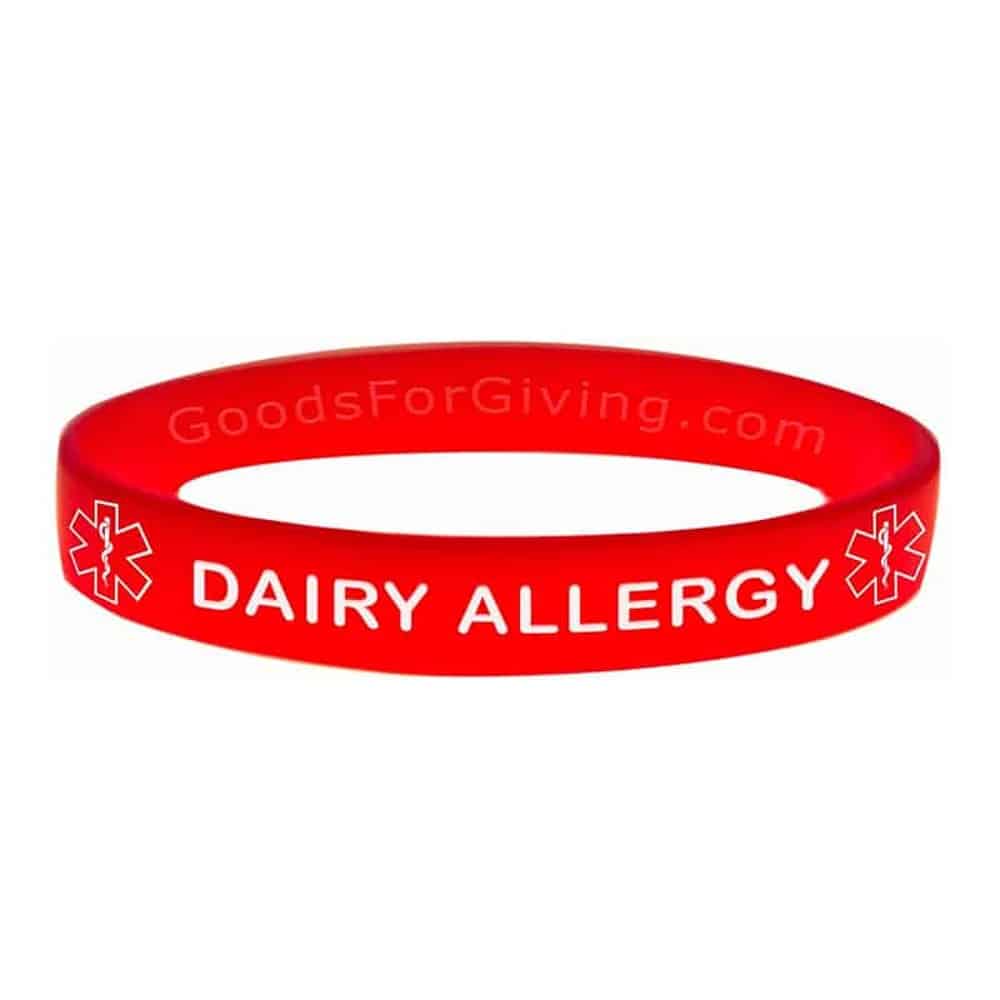 Dairy Allergy Bracelet,5pcs/set    size:(18cm)