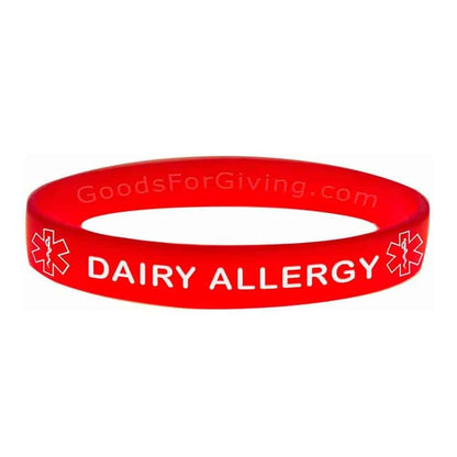 Dairy Allergy Bracelet,5pcs/set    size:(18cm)