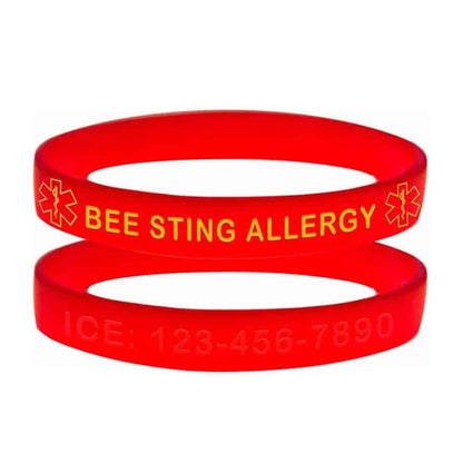 Beesting Allergy Bracelet,5pcs/set