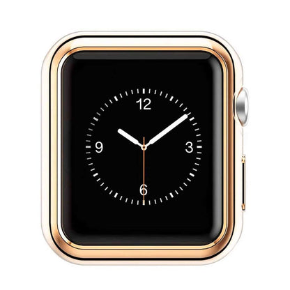 Protective frame case for Apple iWatch 7 (41mm) - Rose Gold