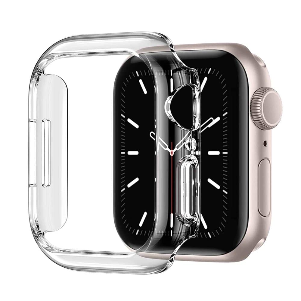 Protective frame case for Apple iWatch 7 (45mm) - Rose Gold